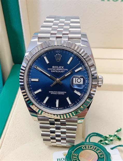 rolex 126334 blue quotazione|rolex datejust 41mm 126334.